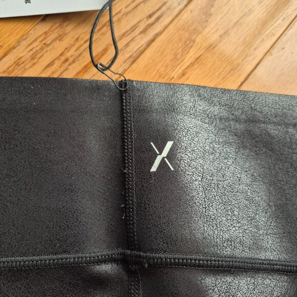 Knix Papaya Faux Leather Leggings XL - Picture 11 of 16